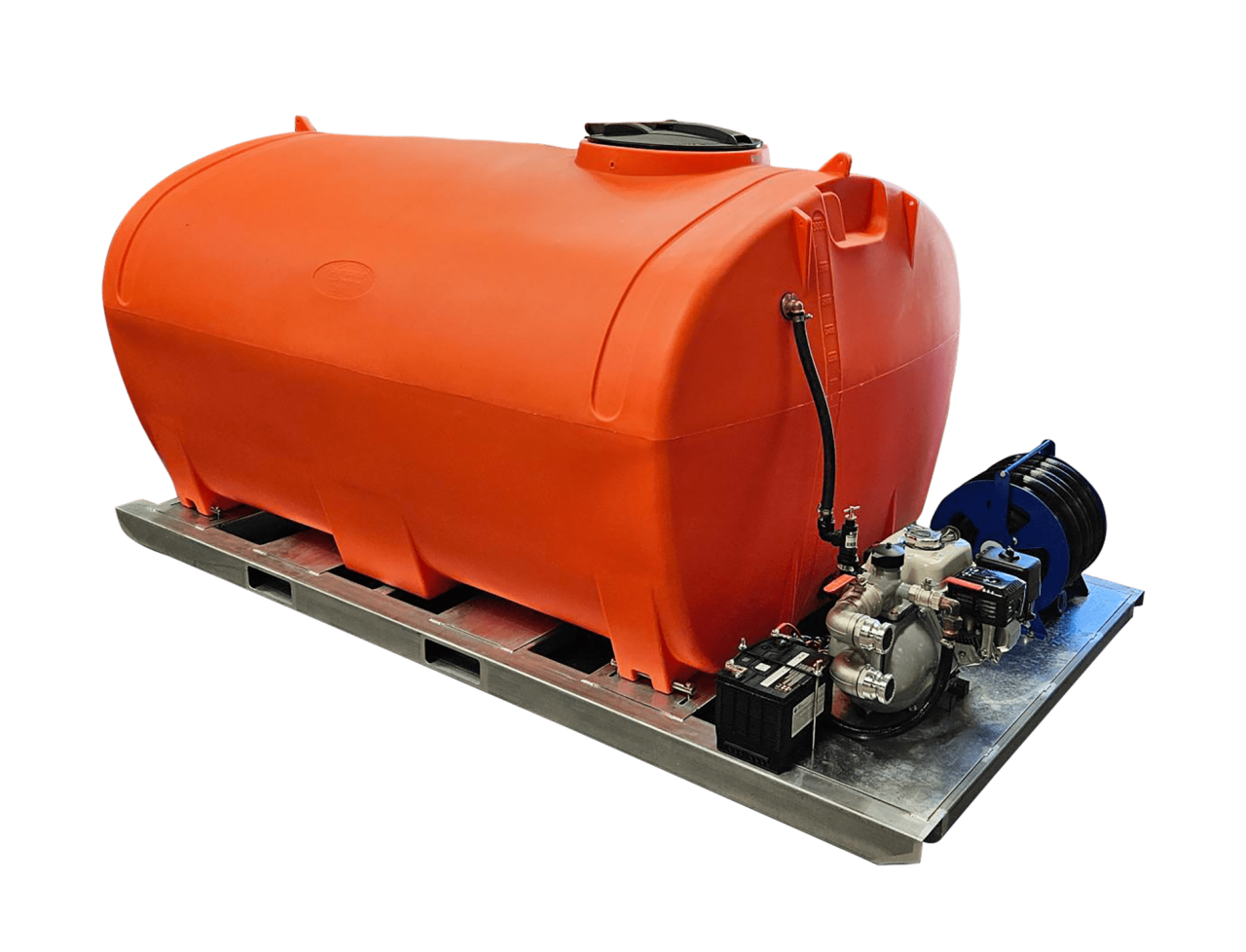 Skid Mounted Water Tank and Pump